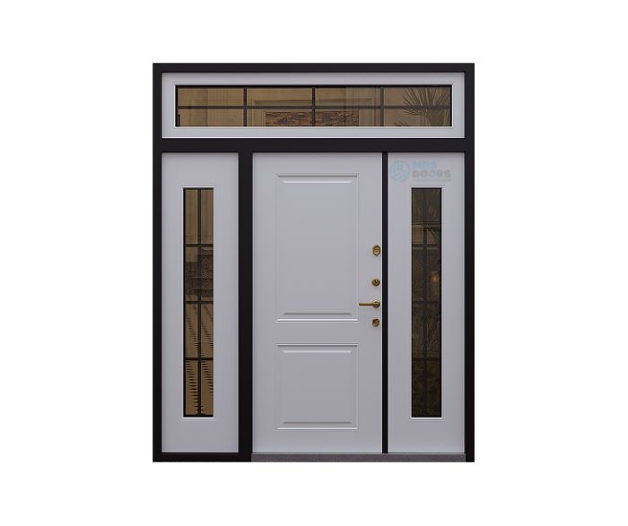 Входная дверь «Агора» с боковой фрамугой