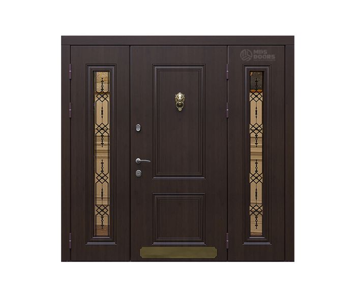 Входная дверь «Fusion» с боковыми фрамугами